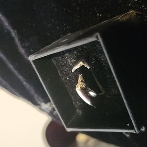 Silver gem Dolphin Ring